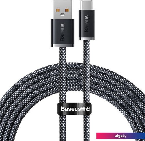 

Кабель Baseus Dynamic Series Fast Charging Data Cable 100W USB Type-A - USB Type-C (2 м, серый)