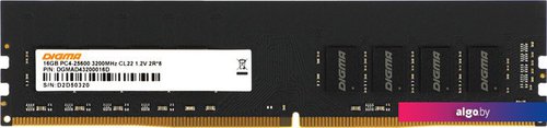 

Оперативная память Digma 16ГБ DDR4 3200 МГц DGMAD43200016D