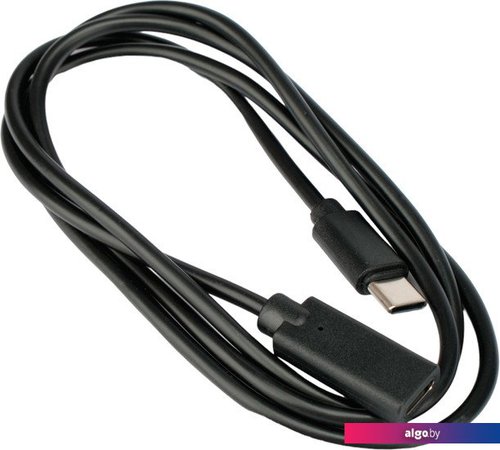 

Кабель Cablexpert CCP-USB2-CMCF-1M USB Type-C - USB Type-C (1 м, черный)