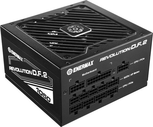 

Блок питания Enermax Revolution D.F. 2 1050W ERS1050EWT, Черный