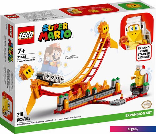 

Конструктор LEGO Super Mario 71416 Дополнительный набор: Поездка на лавовой волне