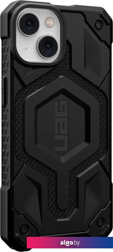 

Чехол для телефона Uag для iPhone 14 Monarch Pro Kevlar for MagSafe Kevlar Black 114028113940