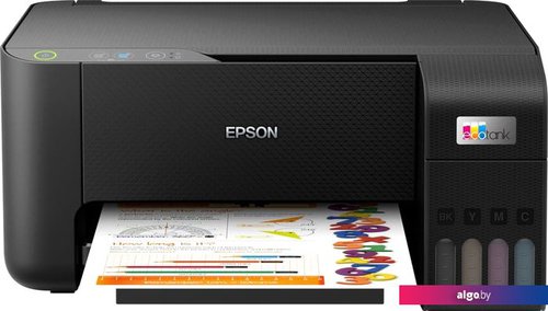 

МФУ Epson EcoTank L3210 (ресурс стартовых контейнеров 8100/6500, контейнер 103)