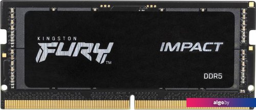 

Оперативная память Kingston FURY Impact 32ГБ DDR5 SODIMM 5600 МГц KF556S40IB-32