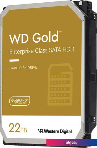 

Жесткий диск WD Gold 22TB WD221KRYZ