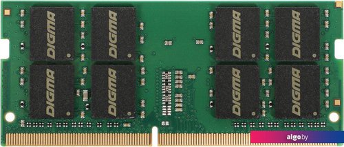 

Оперативная память Digma 32ГБ DDR4 SODIMM 2666 МГц DGMAS42666032D