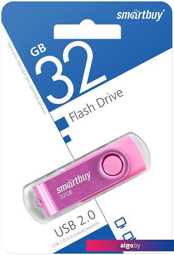 

USB Flash SmartBuy Twist 32GB (розовый)