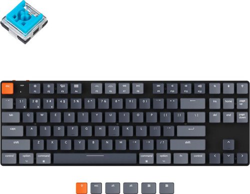 

Клавиатура Keychron K1 SE RGB K1SE-E2-RU (Keychron Low Profile Optical Blue)