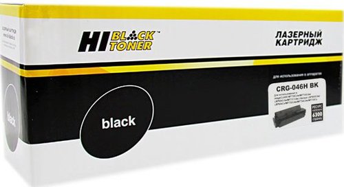 

Картридж Hi-Black HB-№046HBK (аналог Canon 046HBK), Черный