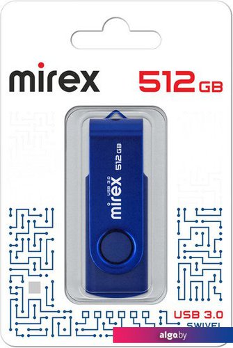 

USB Flash Mirex Color Blade Swivel 3.0 512GB 13600-FM3BS512