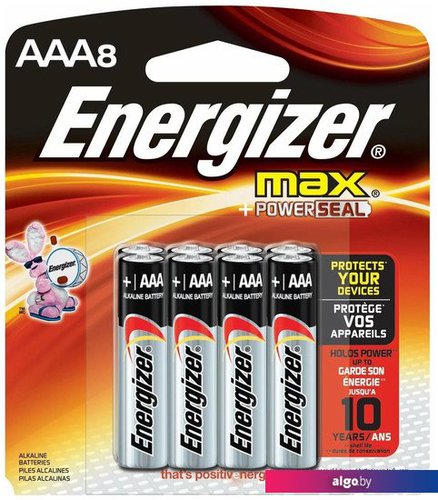 

Батарейка Energizer Max LR03 AAA BL8