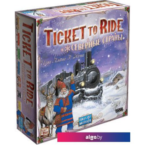 

Настольная игра Мир Хобби Ticket To Ride: Северные страны