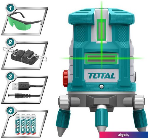 

Лазерный нивелир Total TLL305205