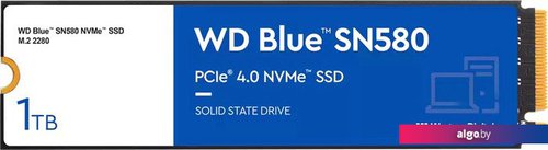 

SSD WD Blue SN580 1TB WDS100T3B0E