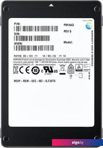 

SSD Samsung PM1643a 3.2TB MZILT3T2HBLS-00007