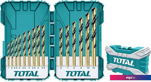 

Набор сверл Total TACSDL51501 (15 шт)