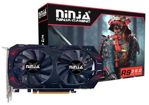 

Видеокарта Sinotex Ninja Radeon R9 360 4GB GDDR5 AHR936045F