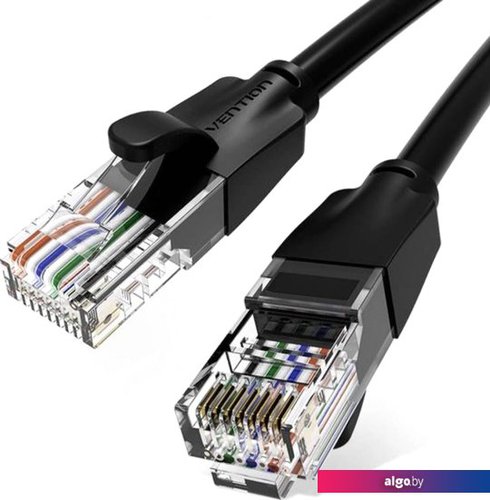 

Кабель Vention IBEBK RJ45 - RJ45 (8 м, черный)