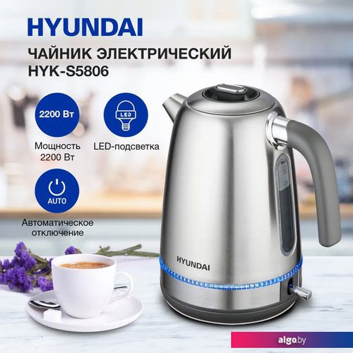 

Электрический чайник Hyundai HYK-S5806