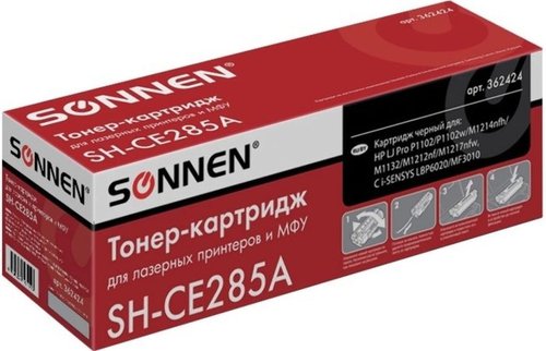 

Картридж Sonnen SH-CE285A (аналог HP CB435A/CB436A/CE285A)