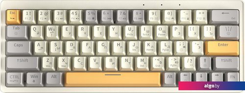 

Клавиатура Cyberlynx ZA63 Beige Gray Yellow (TNT Yellow)