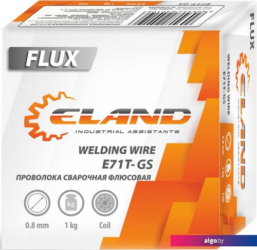 

Сварочная проволока ELAND FLUX E71T-GS (0.8 мм, 1 кг)