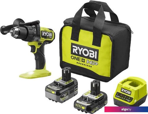 

Ударная дрель-шуруповерт Ryobi RPD18X-2C52S 5133005527 (с 2-мя АКБ 2 Ач+5 Ач, сумка)