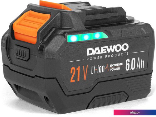 

Аккумулятор Daewoo Power DABT 6021Li (21 В/6.0 Ач)