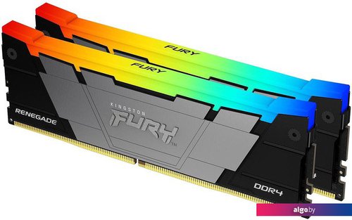 

Оперативная память Kingston FURY Renegade RGB 2x8ГБ DDR4 3200МГц KF432C16RB2AK2/16