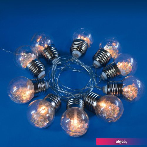 

Новогодняя гирлянда Uniel ULD-S1800-010/STB/3AA WARM WHITE IP20 RETRO BULBS UL-00008425