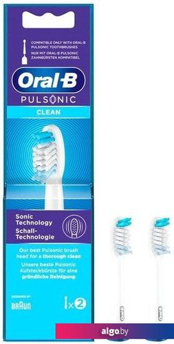 

Сменная насадка Oral-B Pulsonic Clean SR32C-2