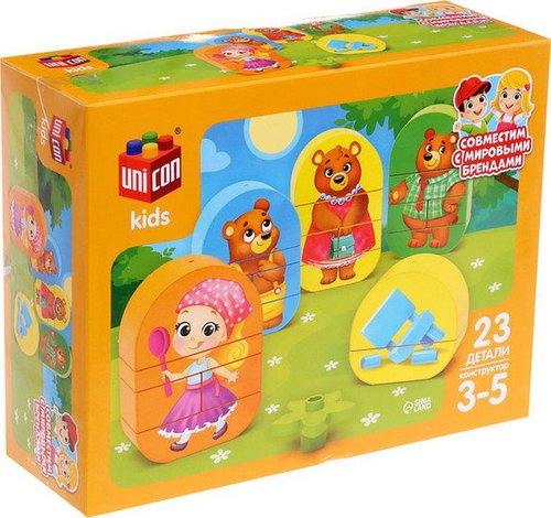 

Конструктор Unicon Kids 9826975 Три медведя