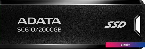 

Внешний накопитель ADATA SC610 2TB SC610-2000G-CBK/RD