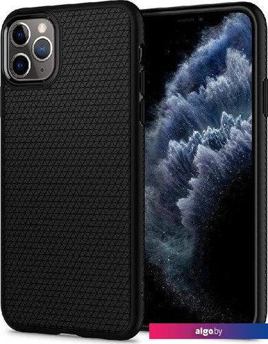 

Чехол для телефона Spigen Liquid Air для iPhone 11 Pro Max 075CS27134 (черный)