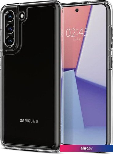 

Чехол для телефона Spigen Ultra Hybrid для Galaxy S21 FE ACS03051 (кристально-прозрачный)