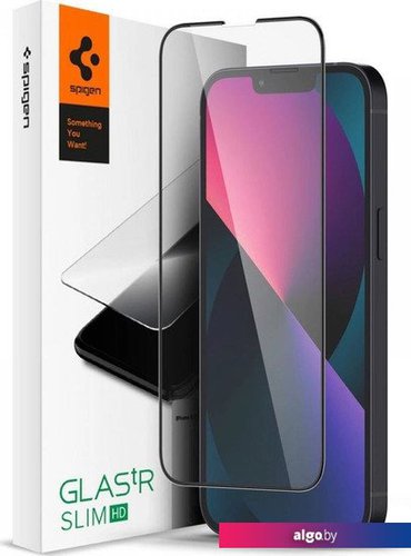 

Защитное стекло Spigen Glas FC для iPhone 13 Mini AGL03404