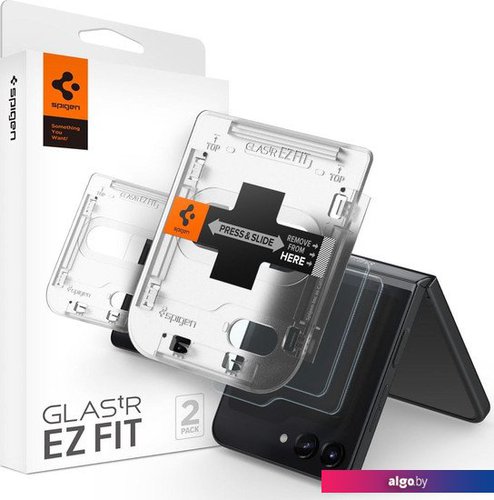 

Защитное стекло Spigen Glass TR EZ Fit для Galaxy Z Flip 5 AGL06525 (2шт)