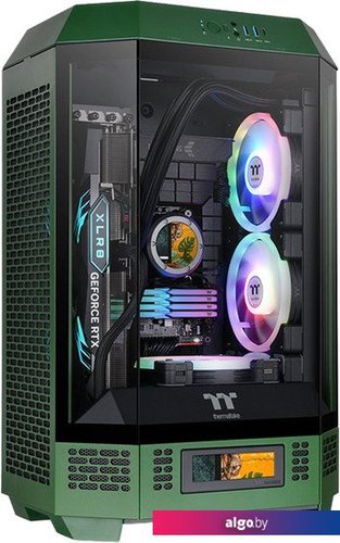 

Корпус Thermaltake The Tower 300 Racing Green CA-1Y4-00SCWN-00