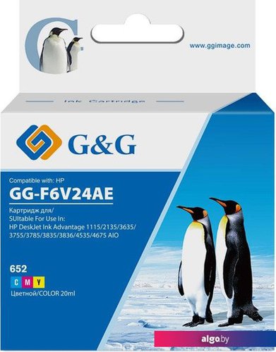 

Картридж G&G GG-F6V24AE (аналог HP F6V24AE)