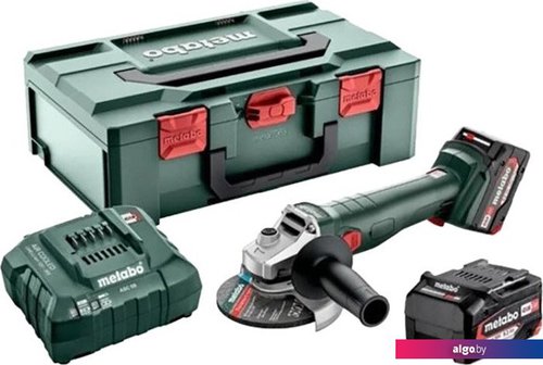 

Угловая шлифмашина Metabo W 18 L 9-125 602247510 (с 2-мя АКБ, кейс)