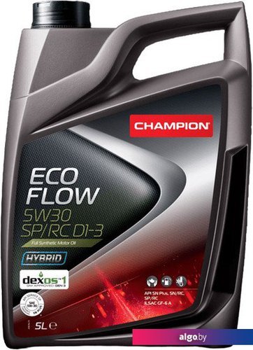 

Моторное масло Champion Eco Flow 5W-30 SP/RC D1-3 4л