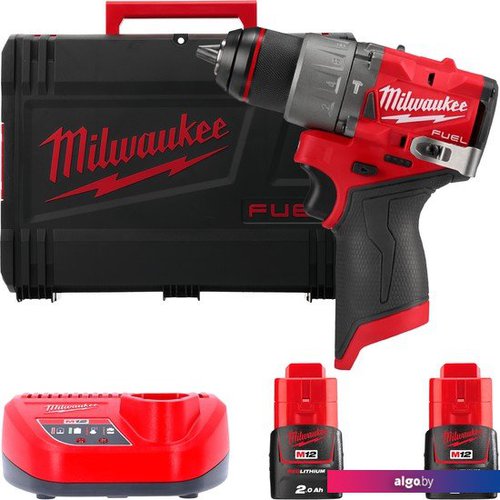 

Ударная дрель-шуруповерт Milwaukee M12 FUEL M12FPD2-202X 4933479868 (с 2-мя АКБ 2 Ач, кейс)