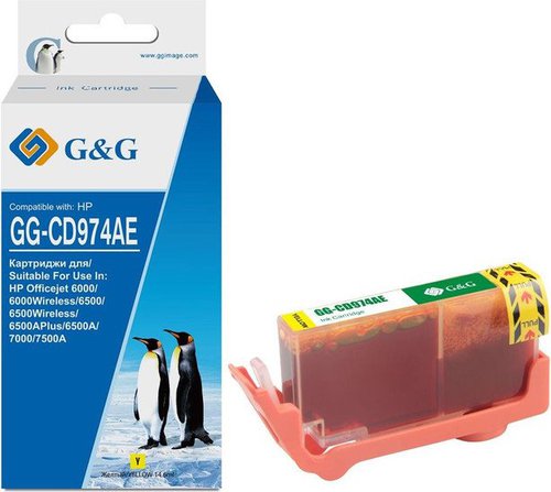 

Картридж G&G GG-CD974AE (аналог HP CD974AE)