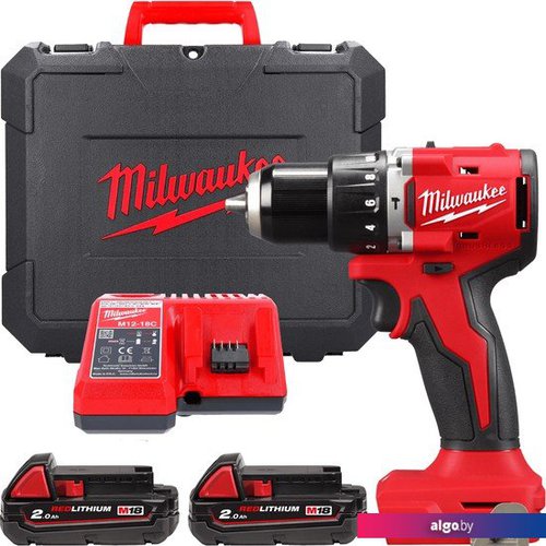 

Ударная дрель-шуруповерт Milwaukee M18 M18BLPDRC-202C 4933492822 (с 2-мя АКБ 2 Ач, кейс)