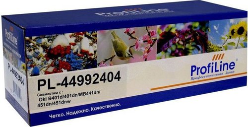 

Картридж ProfiLine PL-44992404/44992402 (аналог Oki 44992404/44992402), Черный