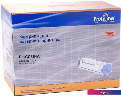 

Картридж ProfiLine PL-CC364A (аналог HP CC364A), Черный