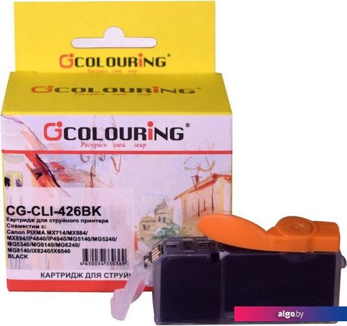 

Картридж Colouring CG-CLI-426BK (аналог Canon CLI-426BK)