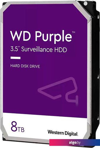 

Жесткий диск WD Purple Surveillance 8TB WD85PURZ