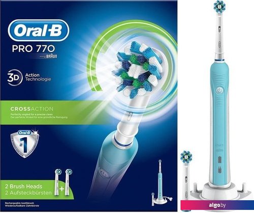 

Электрическая зубная щетка Braun Oral-B Pro 770 Cross Action