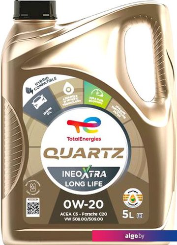 

Моторное масло Total Quartz Ineo X Long Life 0W-20 5л